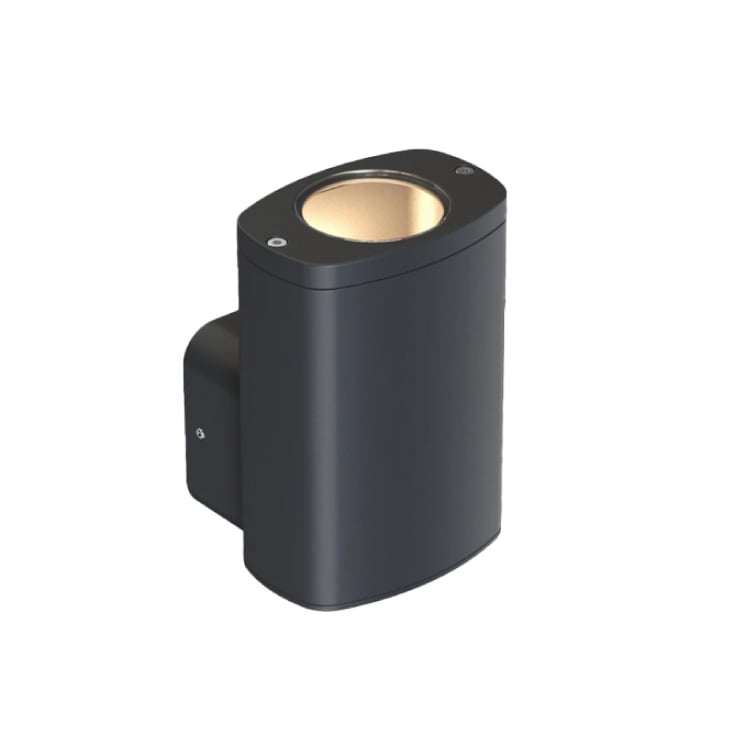 Zidna lampa 1xGU10 IP54 crna