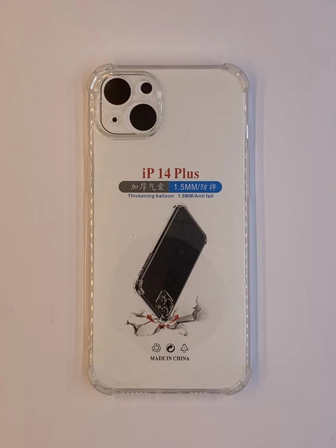 iPhone 14+ transparent sa ojačanim ivicama