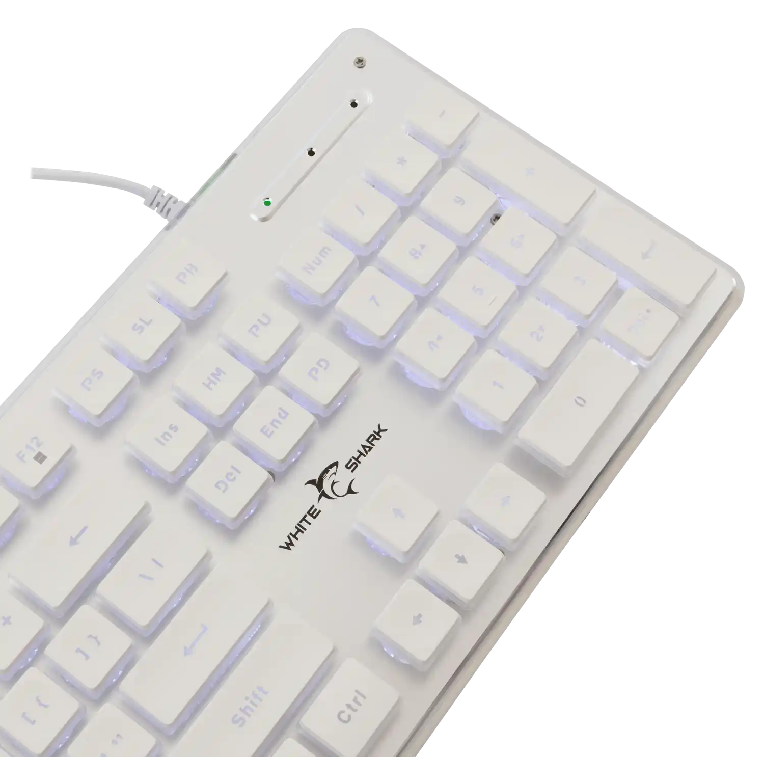 Tastatura White Shark GK 003241 TACHI White membranska US