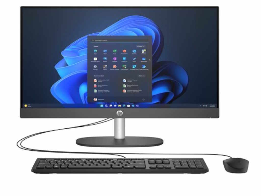 Racunar HP 24-cr0000nh AiO/DOS/23.8" FHD AG IPS/Ryzen 7-7730U/16GB/512GB/WiFi/GLAN/EN/bela