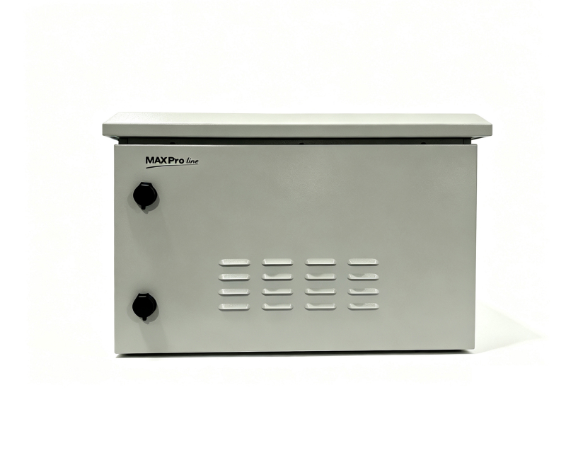 Rack outdoor orman nazidni, 6U, 600x450, staklena vrata