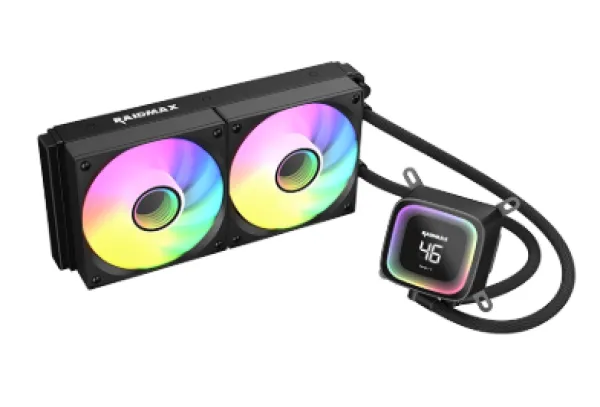 CPU hladnjak Raidmax LD240 ARGB Digital - BLACK
