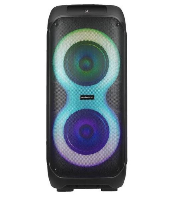 Zvucnik Volkano Groove Dual 8" VK-3902-D8 60W Bluetooth,micro sd, usb,fm crni