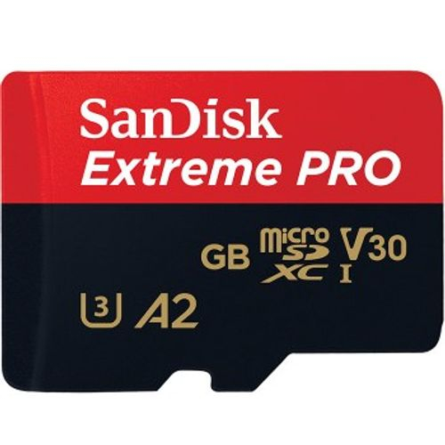 SanDisk SDXC 256GB Micro Extreme Pro 200MB/s A2 C10 V30 UHS-I US+Ad