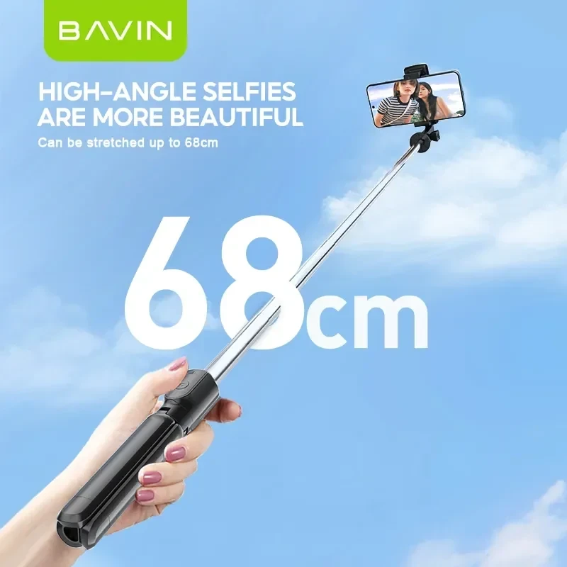 Bavin wireless selfi tripod štap crna - AP-09