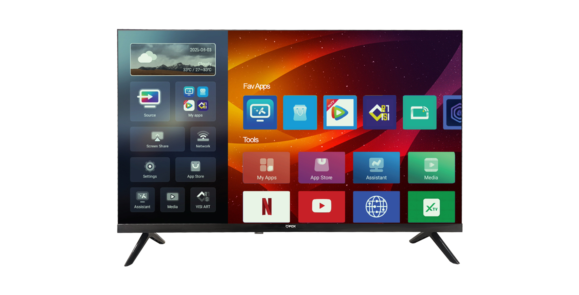 SMART LED TV 32AOS470E 32” 80 cm HD READY