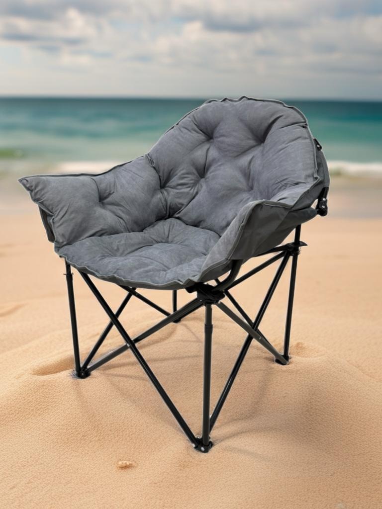 SKLOPIVA STOLICA ZA KAMPOVANJE RELAX GRAY BOLZZ