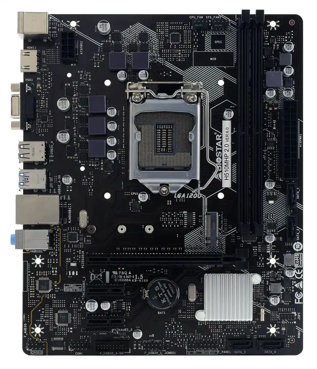 Matična ploča 1200 Biostar H510MHP 2.0 VGA/HDMI/M.2