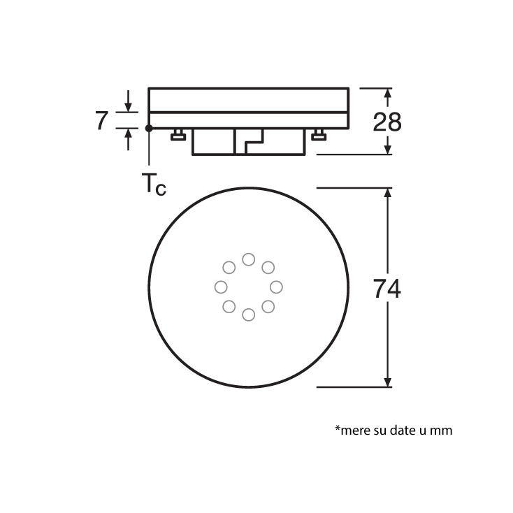 OSRAM LED sijalica GX53 4.9W