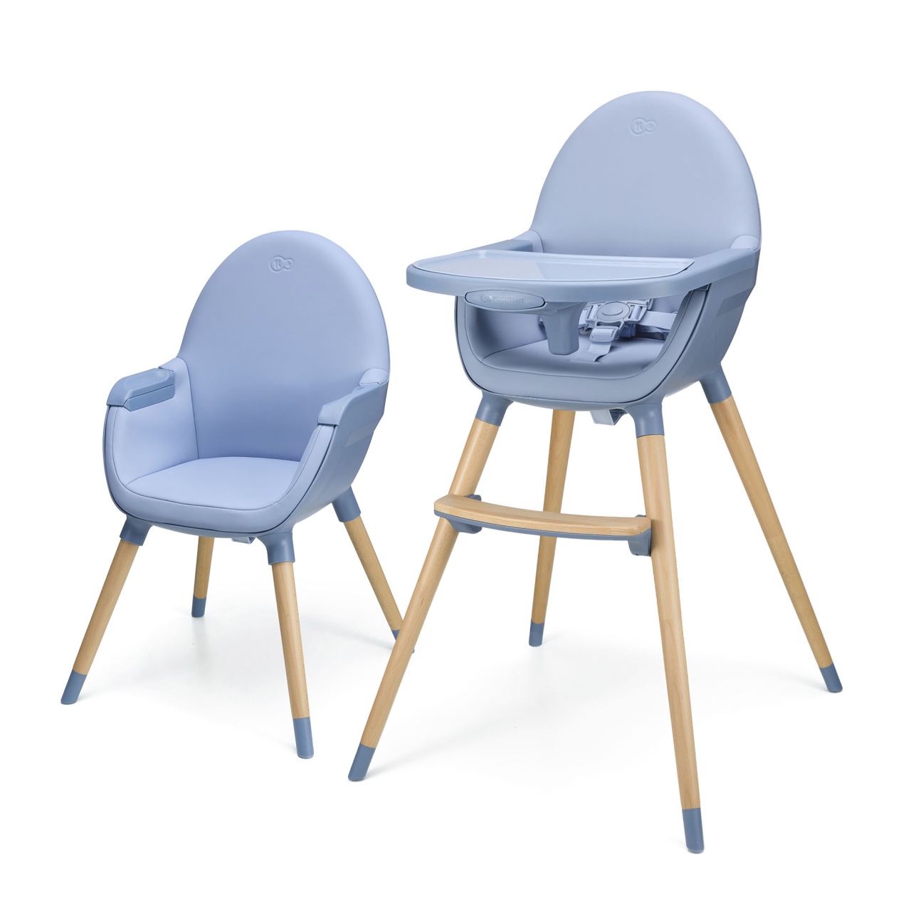 KINDERKRAFT STOLICA ZA HRANJENJE 2U1 FINI 2 NORDIC BREEZE