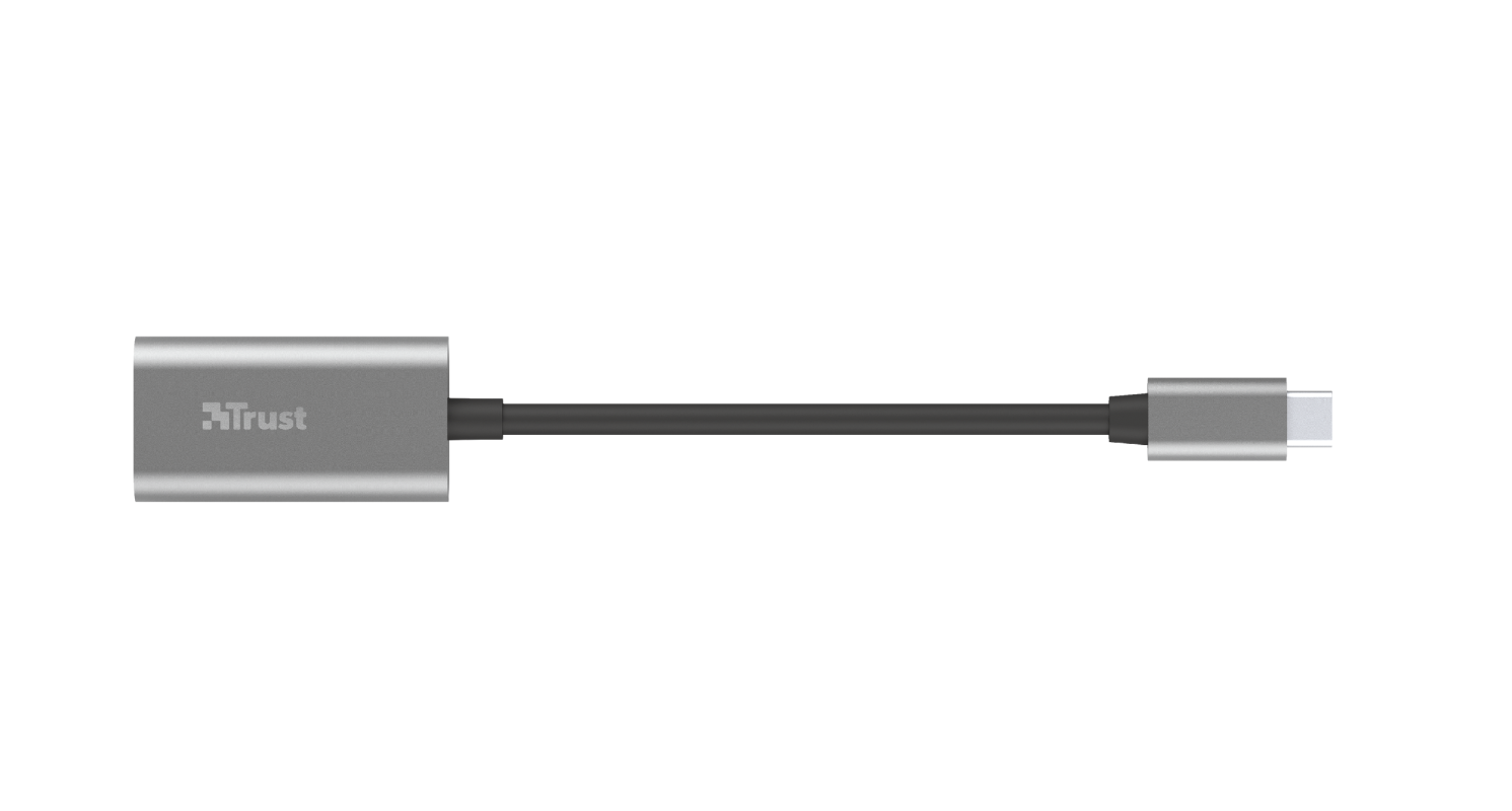 Adapter TRUST DALYX USBC/3in1/Aluminjum/siva