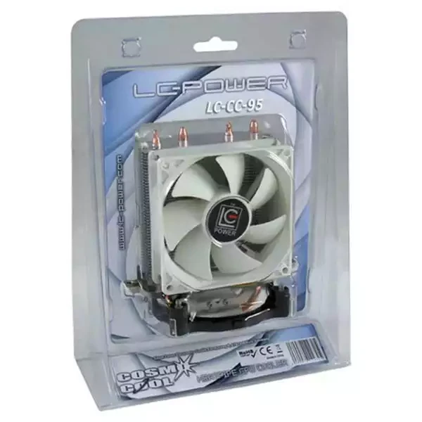 CPU Cooler Univerzalni LC Power Cosmo LC-CC-92-TB-W(1700/1200/AM4) TDP 130W White