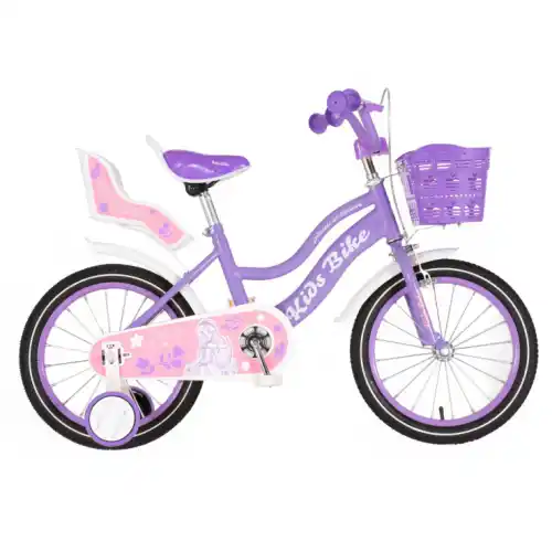 Kids bike Princess Flower ljubičasta 16 2024