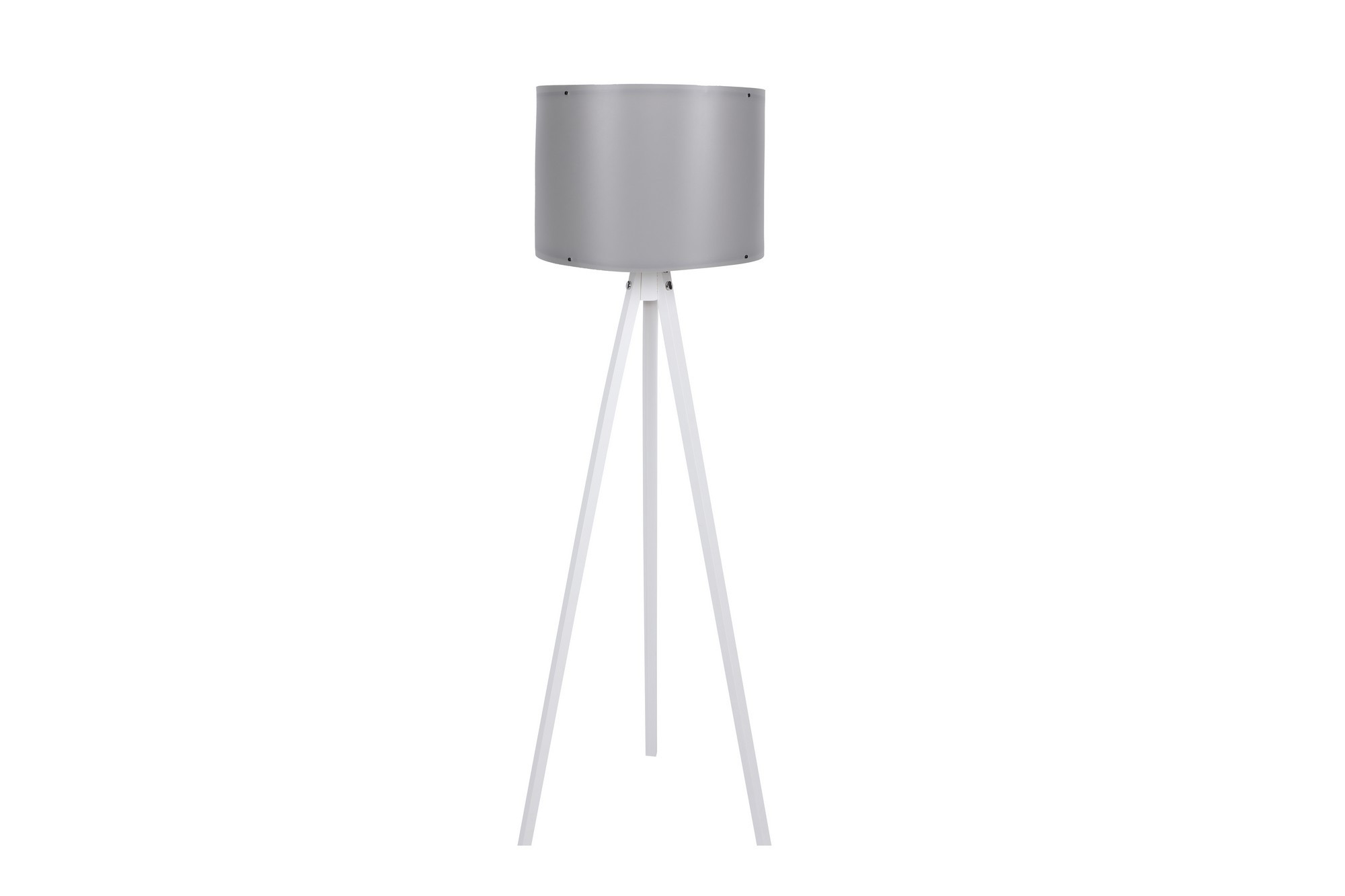 Podna lampa 106 Siva, Bela