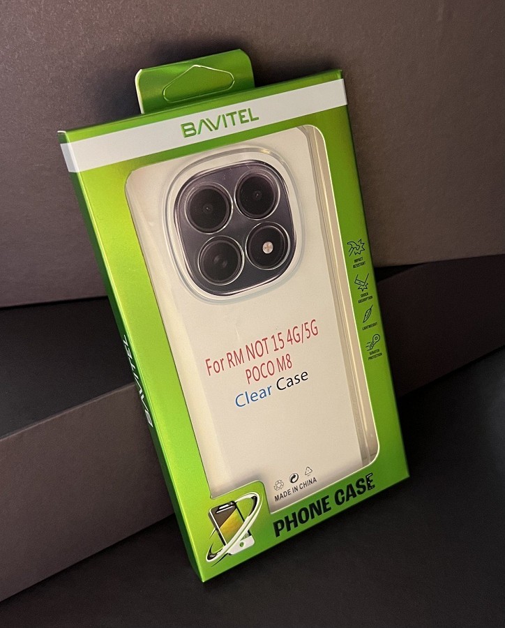 Xiaomi Note 15 Bavitel zaštitna maska transparent