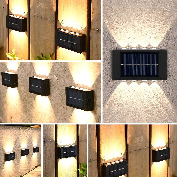 Nazidna solarna lampa - 2 kom.