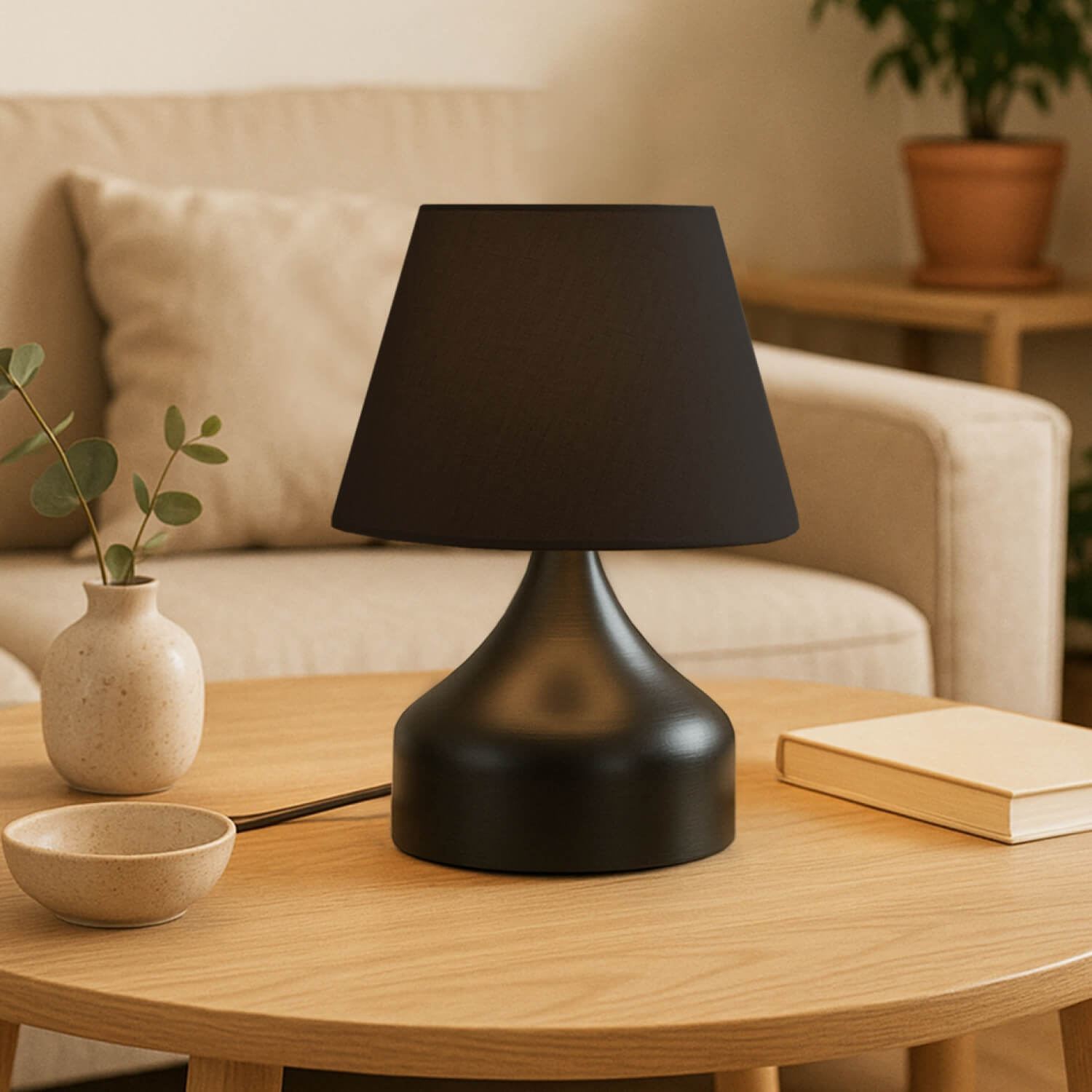 Stona lampa AYD-3125 Crna