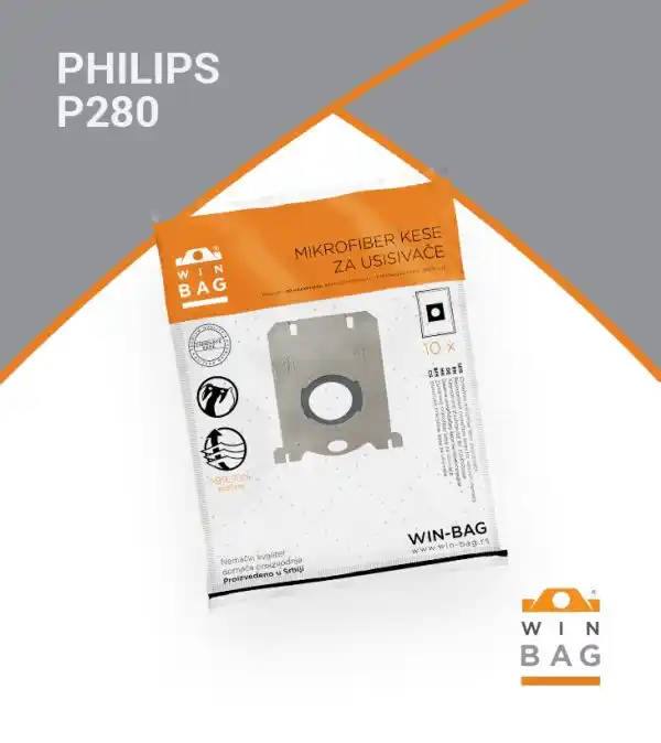 Mikrofiber kese WIN-BAG P280-5 pak. 5kom Philips/Elektrolux