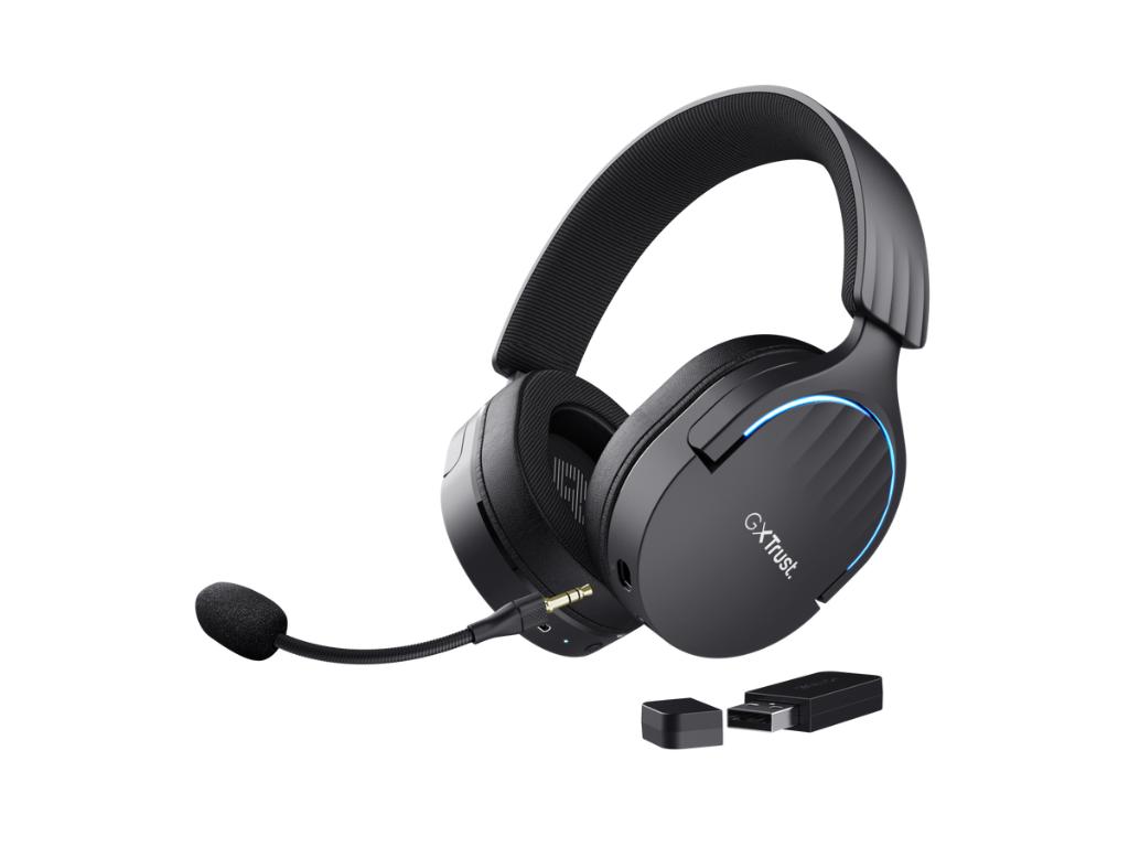 Slušalice TRUST GXT491 FAYZO WIRELESS HEADSET BLK