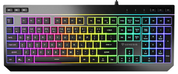 GENESIS Keyboard Gaming Backlight Rhod 530 RGB US