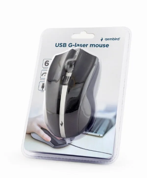 Miš Gembird MUS-GU-02 USB crni
