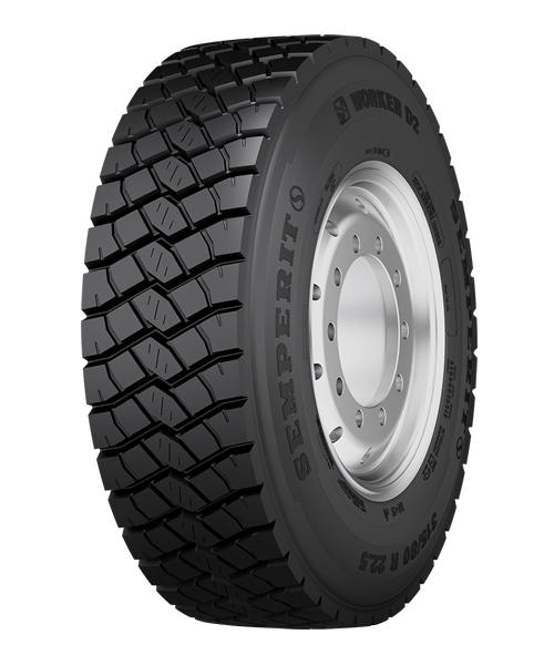 315/80R22.5 SEMPERIT WORKER D2 156/150K M+S 3PMSF