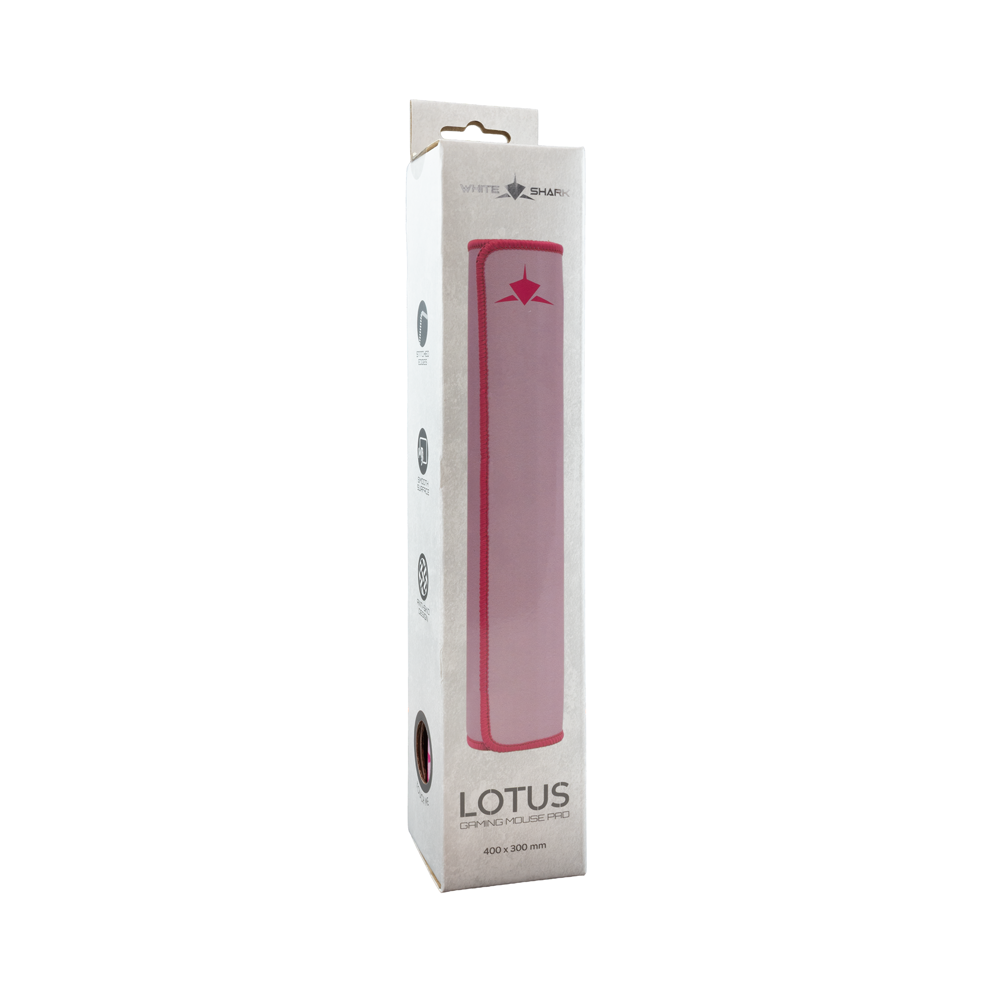 WS MP 2100 LOTUS, Mouse Pad Pink