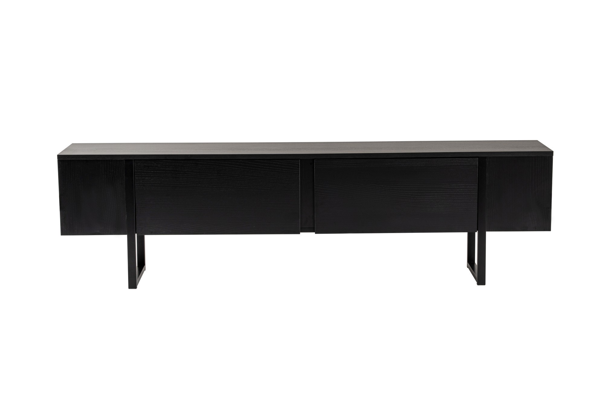 TV komoda Serenity - Crno drvo, Crna