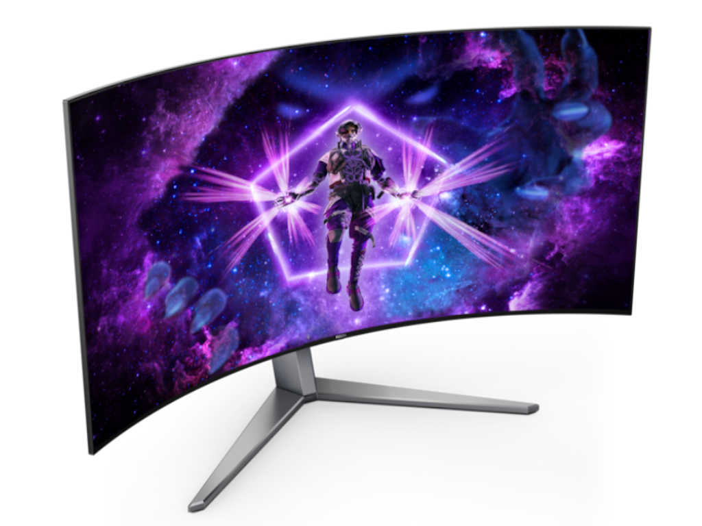 Monitor AOC AG456UCZD 44,5"/OLED,zakriven,21:9/3440x1440/240Hz/0,03ms GtG/HDMIx2,DP,USB/Gsnyc/visina