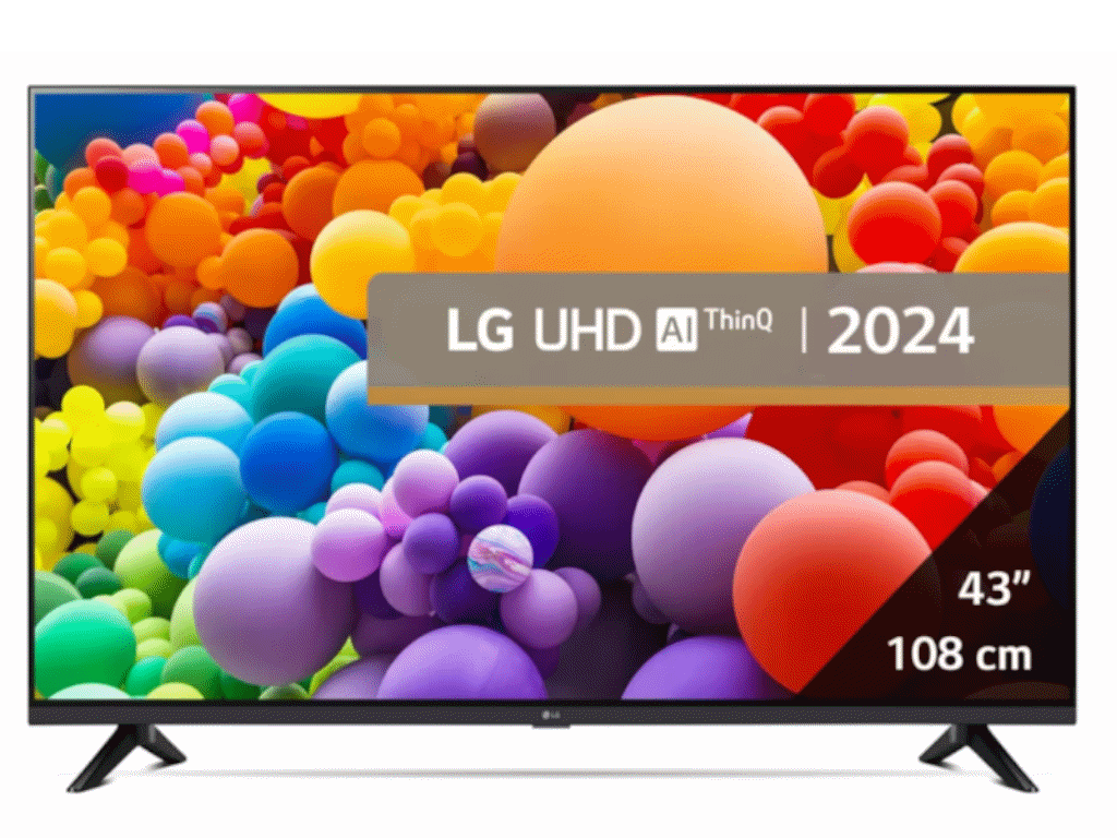 Televizor LG 43UT73003LA/Direct LED/43"/4K Ultra HD/smart/webOS 24/crna
