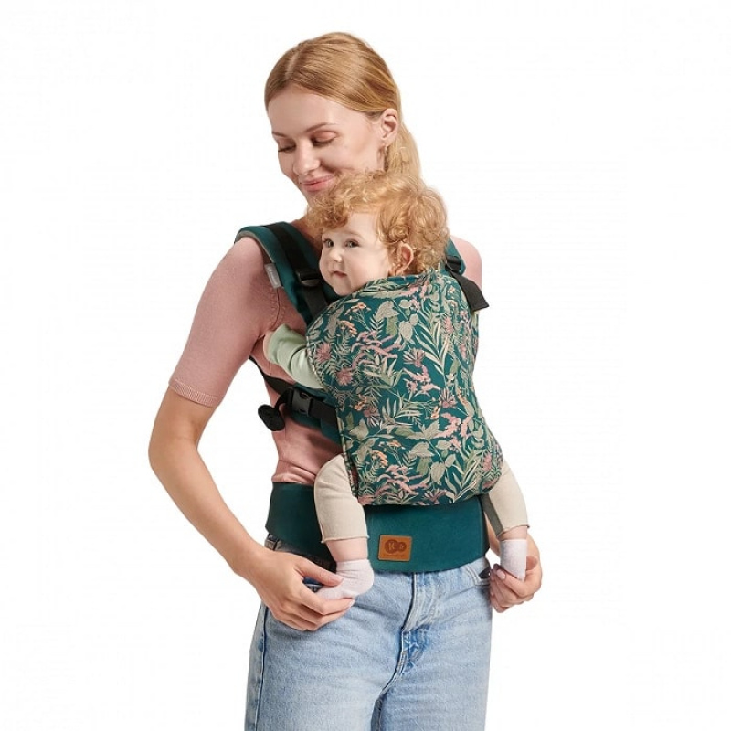 KINDERKRAFT MILO NOSILJKA ZA BEBE NATURE VIBES GREEN