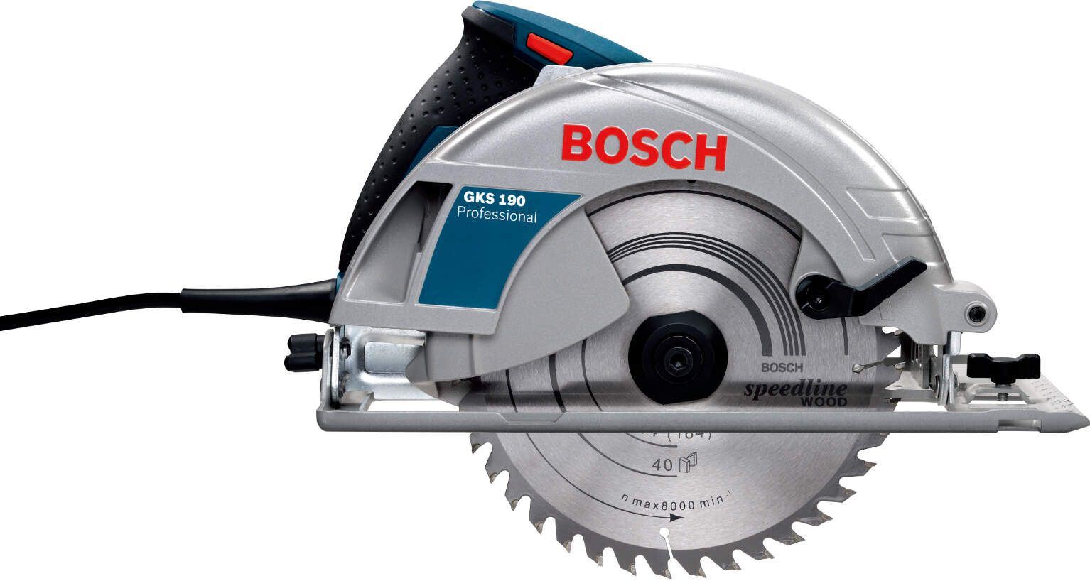 BOSCH Ručna kružna testera GKS 190, 1.400W