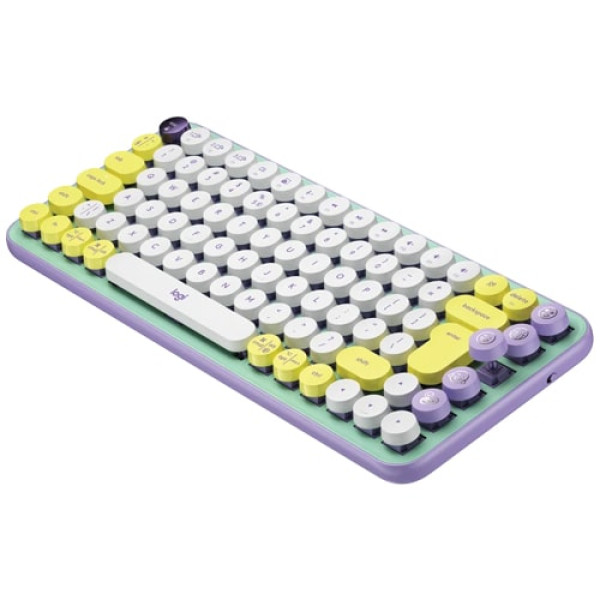 Tastatura Logitech Pop Keys Daydream bela/ljubičasta US 920-010736