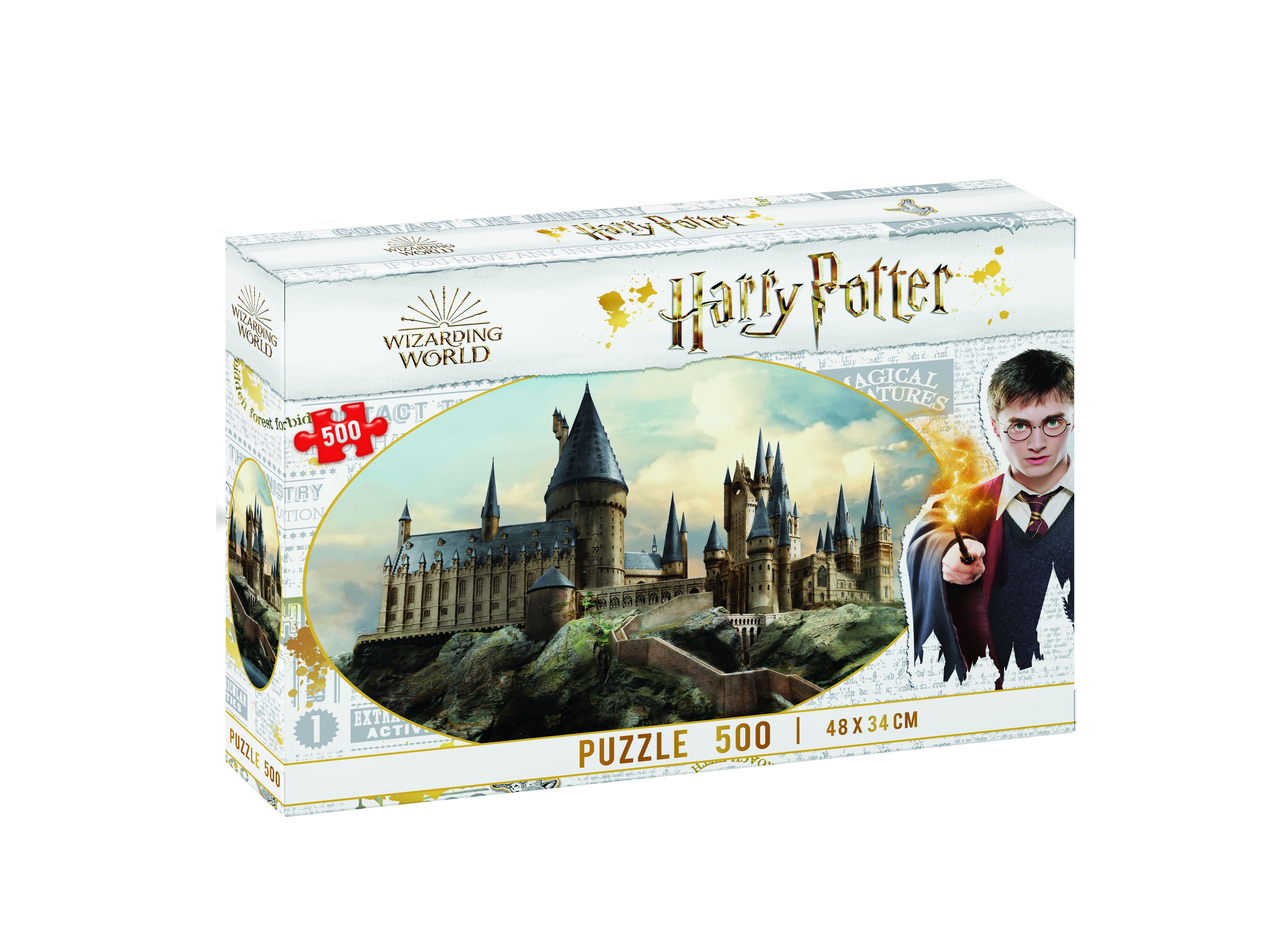 PAN-GRAF PUZZLE 500 - HARI POTER - HOGVORTS
