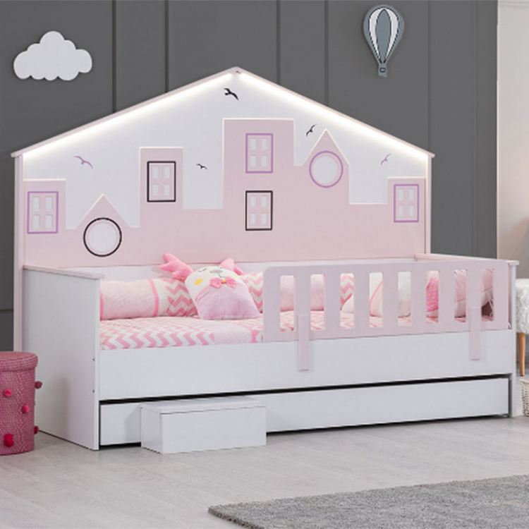 CITY PINK Montesori Dečiji Krevet 190X90