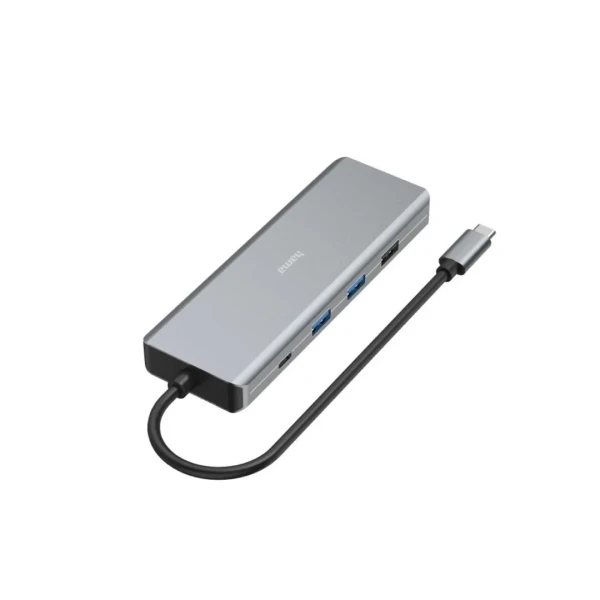 USB Hub 9 porta Hama/2 x HDMI/USB-A/USB-/ LAN/RJ-45