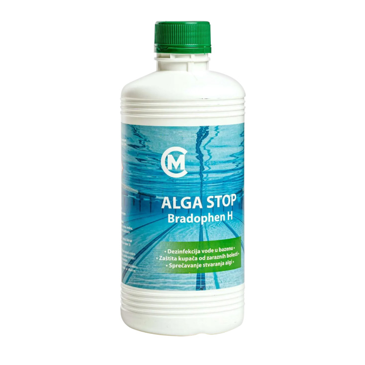 Algastop za bazene Bradophen H 1l