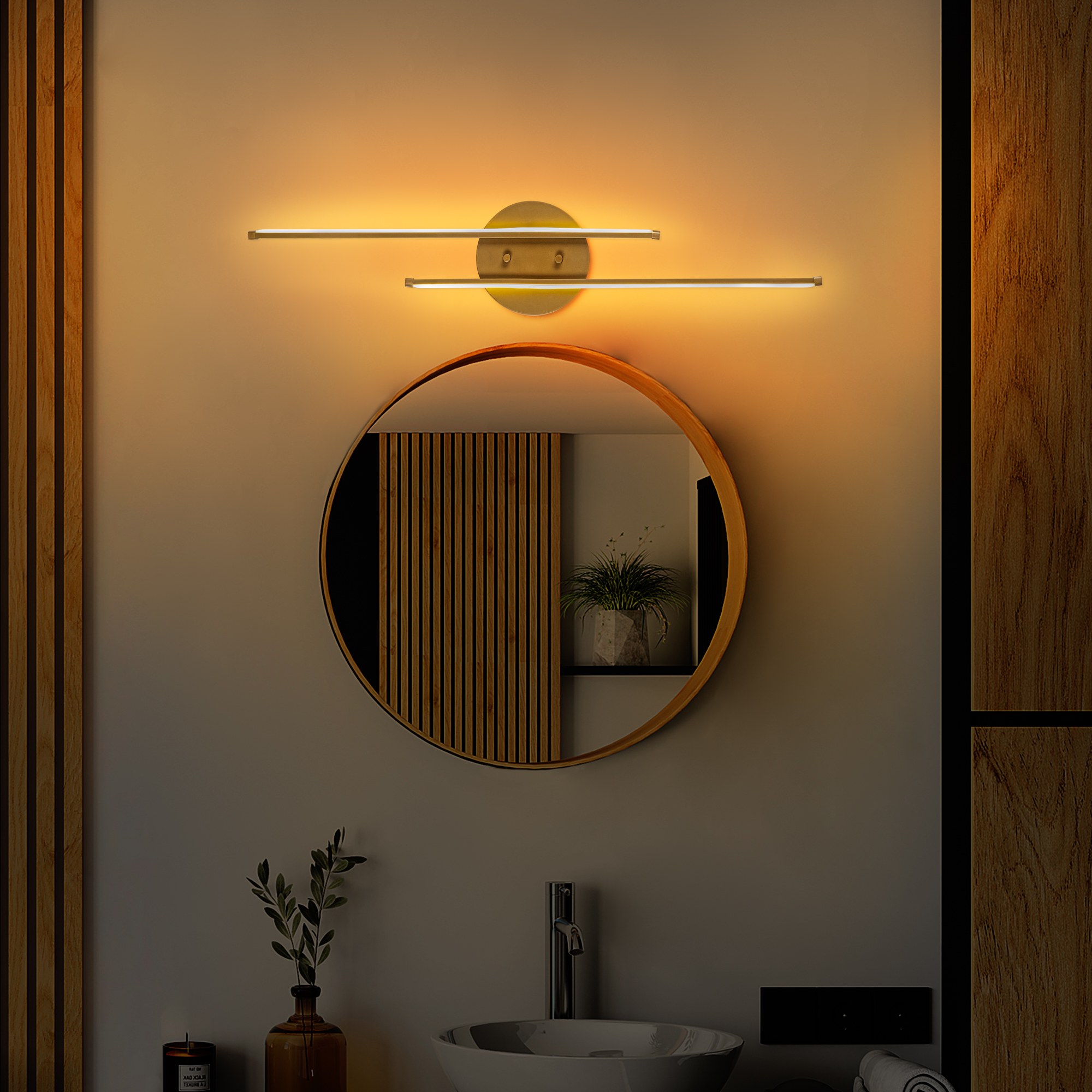 Zidna lampa Umut - 13298 Zlatna