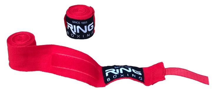 RING bandažeri za ruke crveni 2x3m RX BX021-3M