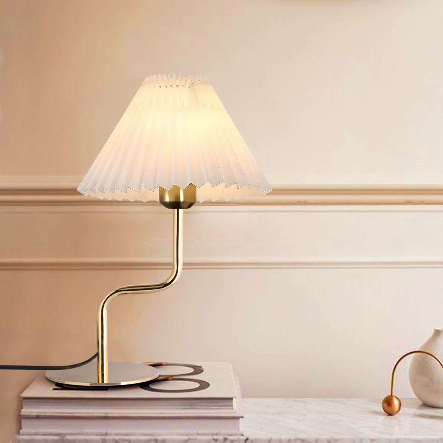 Stona lampa 241930 Krem