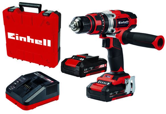 EINHELL Akumulatorska udarna bušilica TE-CD 18/48 Li-i (2x2,0Ah)