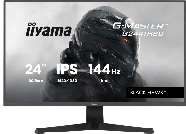 Monitor 24" Iiyama G2441HSU-B1 IPS 1920x1080/144Hz/1ms/HDMI/DP/USB