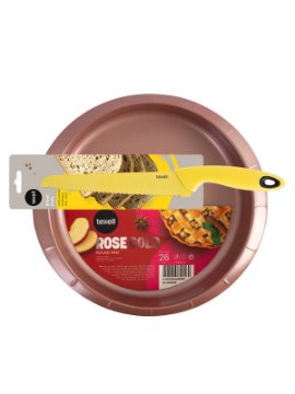 SET Texell Pekač Rose Gold i nož