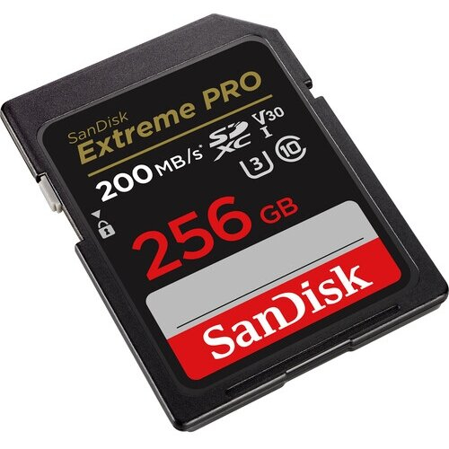 SanDisk SDXC 256GB Extreme Pro 200MB/s V30 UHS-I Class10 U3 V30