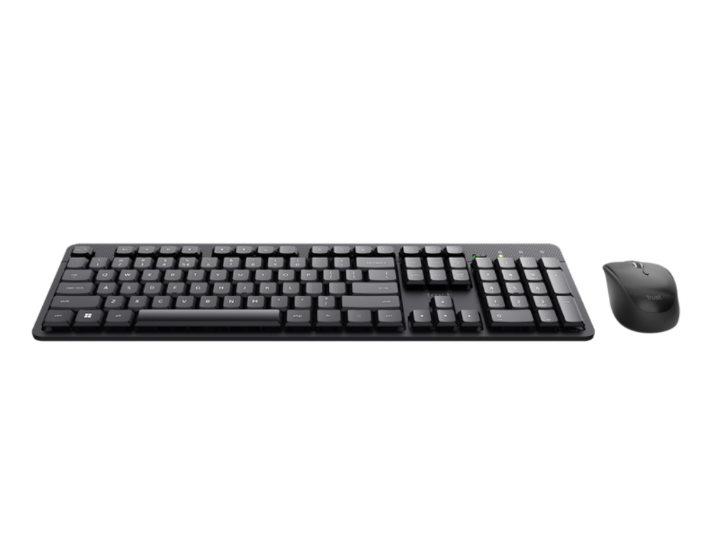 Tastatura+miš TRUST ODY II/US/crna