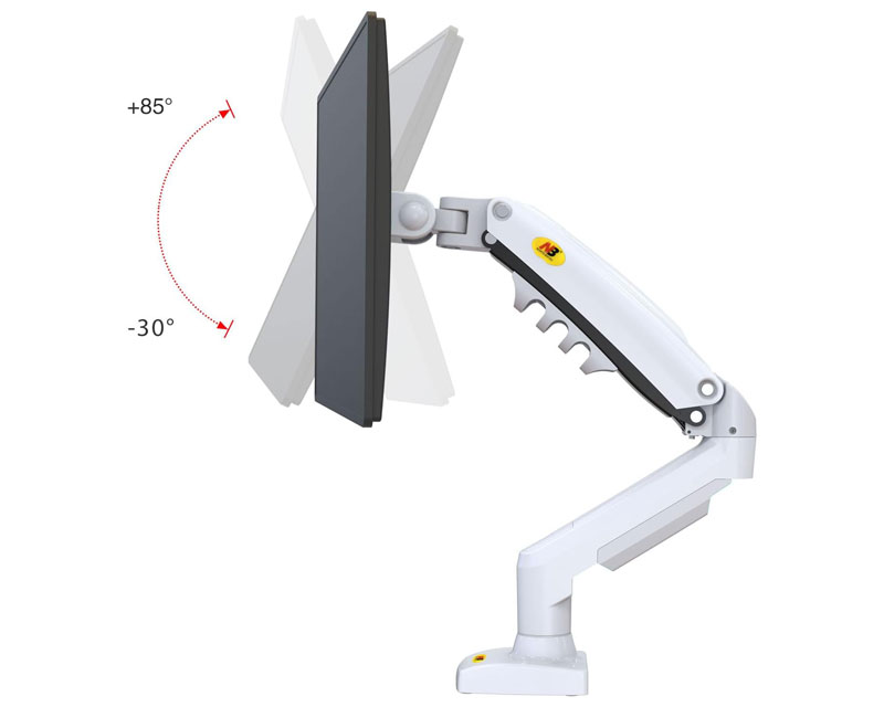 F80 stoni nosač za monitor beli 17-30 inča