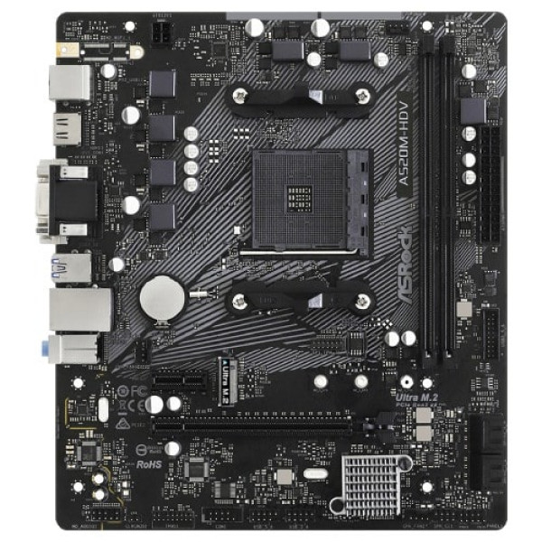 MB AM4 ASRock A520M-HDV 90-MXBE50-A0UAYZ