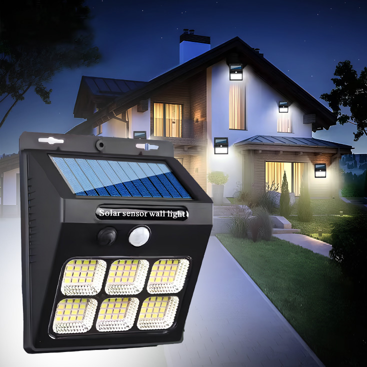 Solarni LED reflektor-lampa sa PIR senzorom