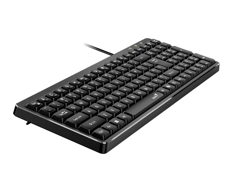 LuxeMate 120 USB US slim crna tastatura