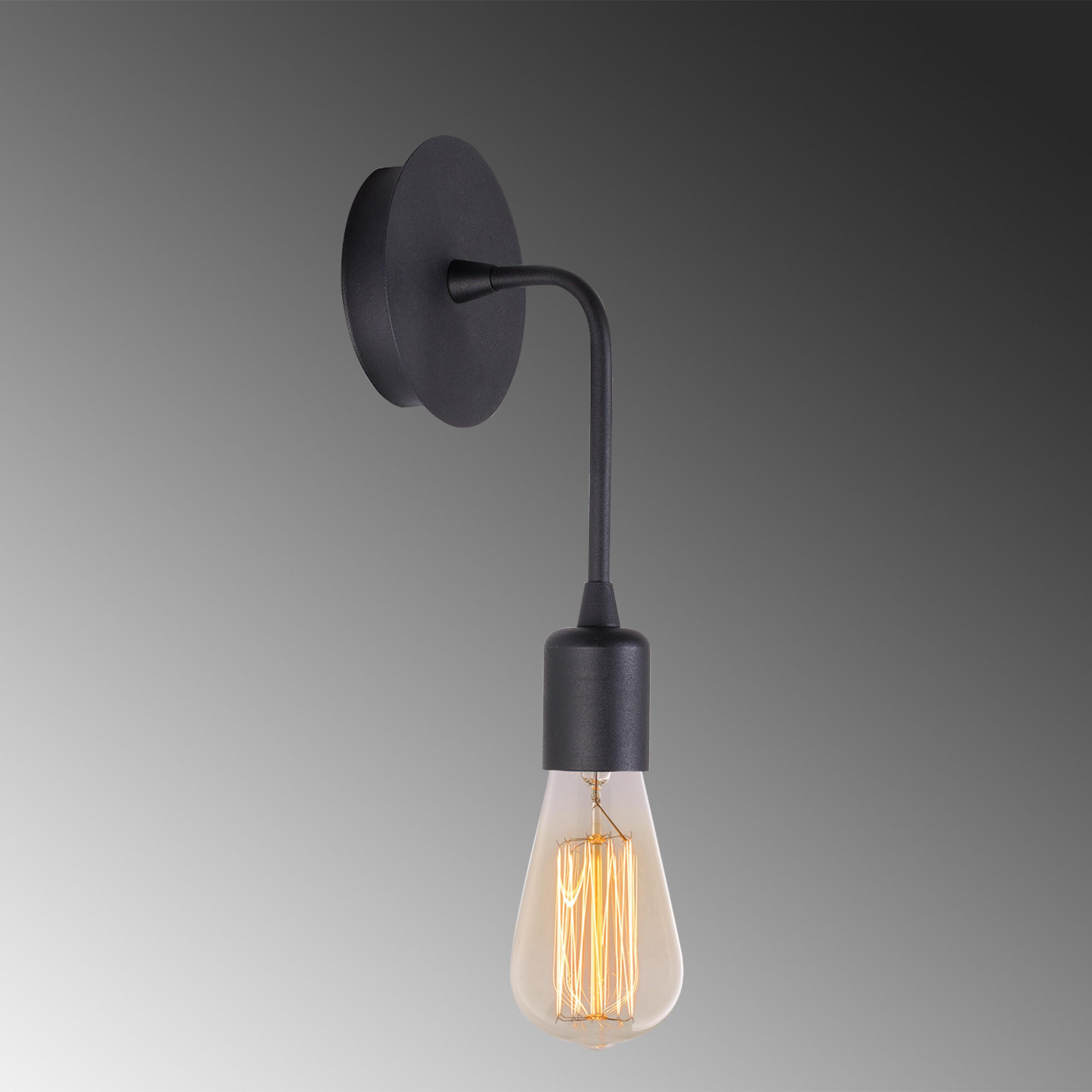 Zidna lampa Dartini - MR - 887 Crna
